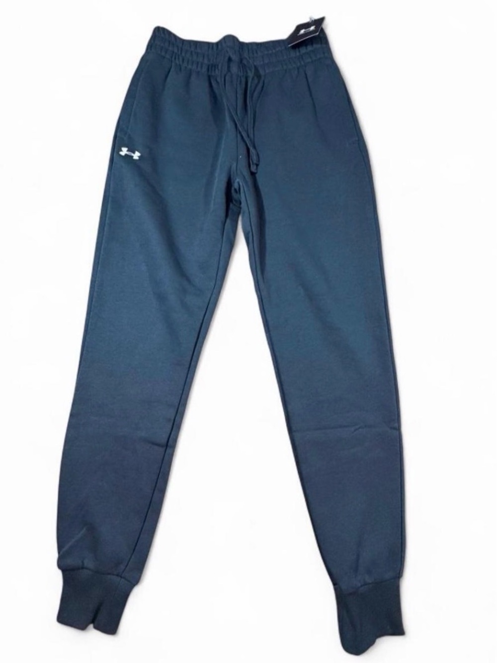 NWT Under Armour Women's Rival Fleece Jogger Pants XS black
